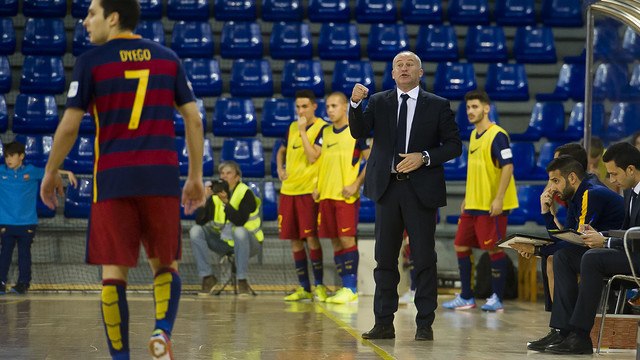 (FCB Lassa Futsal): Declaracions de Marc Carmona i Lin, abans del FCB Lassa-Palma Futsal