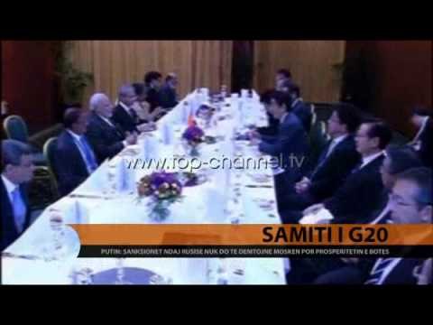 Samiti i G20, nga ekonomia tek Ukraina - Top Channel Albania - News - Lajme