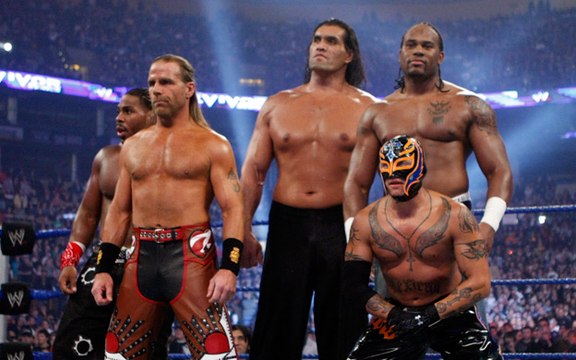 WWE - Jeff Hardy vs. MVP vs. Big Show vs. The Great Khali vs. Umaga vs. Mr. Kennedy