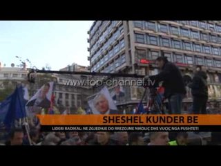 Sheshel miting në Beograd: Jo BE-së - Top Channel Albania - News - Lajme