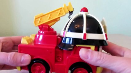 Robocar Poli Roy Fire truck toys  for kids
