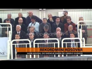 Sportisti kosovar, rekord botëror në Tetovë - Top Channel Albania - News - Lajme