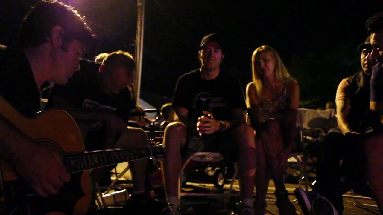 Dean Z, Todd Bodenheimer and Matt Cage sing 'I'm Leaving' Elvis Week 2015