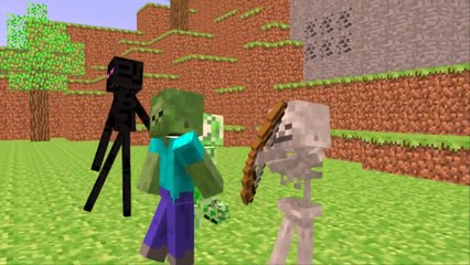 Funny video Animation Minecraft Song shake it off Dancing Minecraf