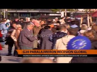 G20 paralajmëron recesion global - Top Channel Albania - News - Lajme