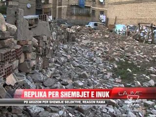 Replika për shembjet e INUK - News, Lajme - Vizion Plus