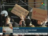 Españoles se movilizan en 50 ciudades por las personas sin hogar