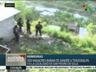 Honduras: dos masacres en menos de 24 horas dejan 15 muertos