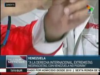 Maduro: la derecha internacional no podrá con Venezuela