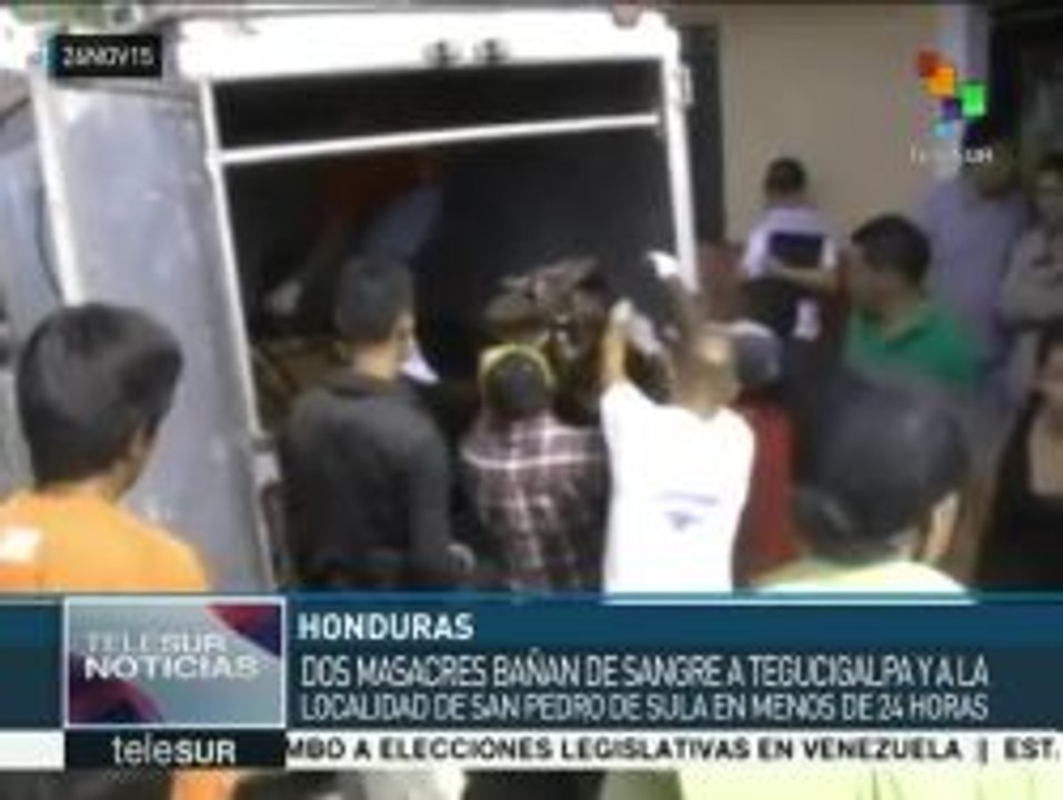 Dos masacres en Honduras dejan 15 muertos