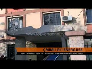 Çmimi i ri i energjisë, nis zyrtarisht procesi i rishikimit - Top Channel Albania - News - Lajme
