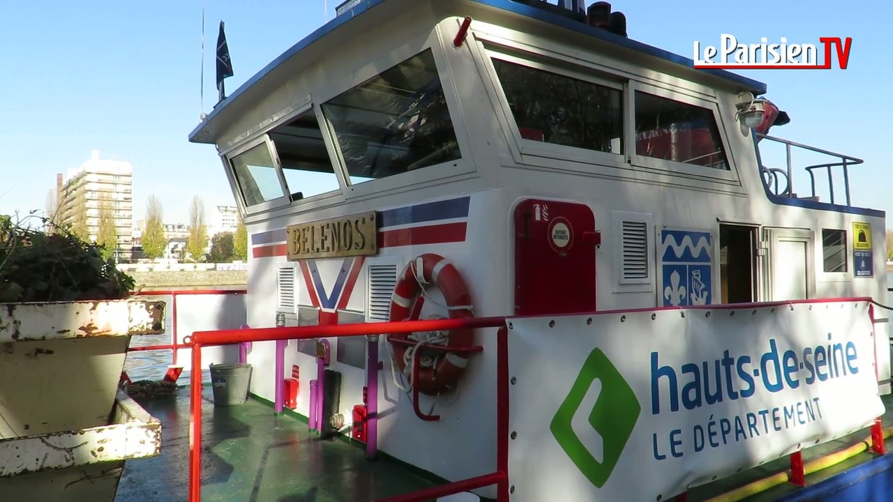 Le "Belenos" veille sur la propreté des berges