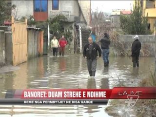 Dëmet nga përmbytjet në disa qarqe - News, Lajme - Vizion Plus