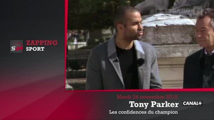 Zap'Sport : Les confidences de Tony Parker