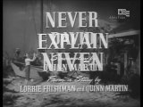 Four Star Playhouse-Never Explain-Free Classic Public Domain Movies and TV