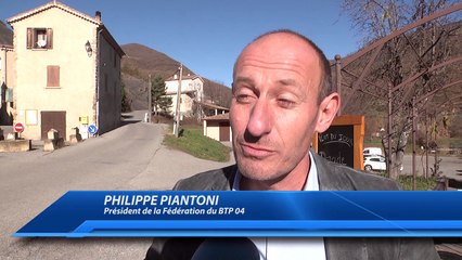 Alpes de Haute-Provence : Le BTP a plus souffert que le bâtiment dans le 04