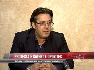 Protesta e katërt e opozitës - News, Lajme - Vizion Plus