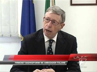 Marrëveshja e Postës Shqiptare me Ambasadën Italiane - News, Lajme - Vizion Plus