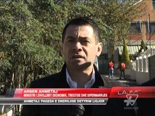 Ahmetaj: Pagesa e energjisë, detyrim ligjor - News, Lajme - Vizion Plus