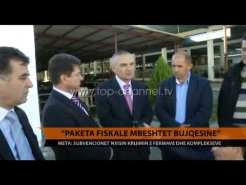 Meta: Paketa fiskale mbështet bujqësinë - Top Channel Albania - News - Lajme