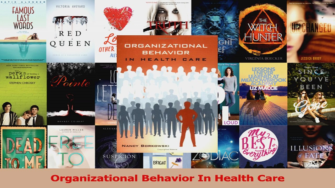 PDF Download  Organizational Behavior In Health Care Read Full Ebook