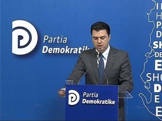 KRYETARI I PD BASHA I VENDOS KUSHTE QEVERISE, “PLOTESO KERKESAT EKONOMIKE OSE LARGOHU” LAJM