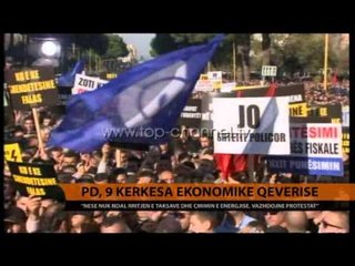 PD, 9 kërkesa ekonomike Qeverisë - Top Channel Albania - News - Lajme