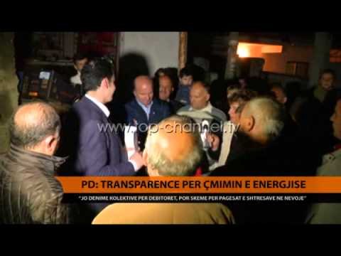 PD: Transparencë për çmimin e energjisë - Top Channel Albania - News - Lajme