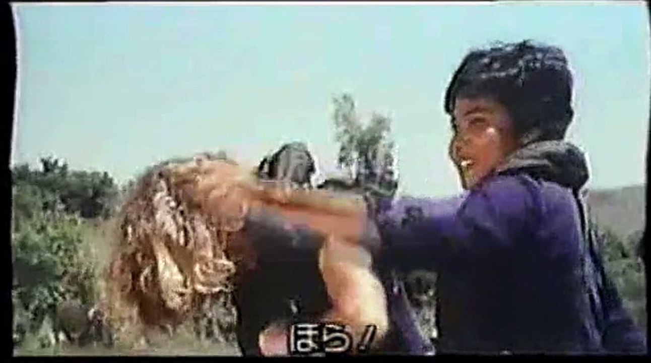Blonde diver underwater struggle with attacker