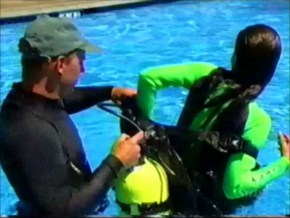 brooke on scuba diving