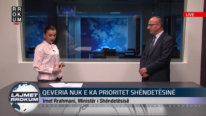 Imet Rrahmani, Ministër i Shëndetësisë