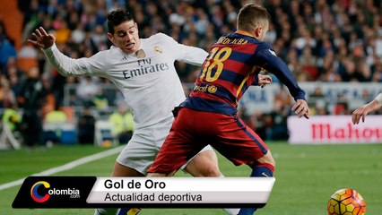 Gol de Oro: Colombia vs Argentina y Real Madrid vs Barcelona