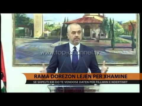 Rama dorëzon lejen për xhaminë - Top Channel Albania - News - Lajme