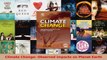 PDF Download  Climate Change Observed impacts on Planet Earth Read Online
