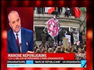 KRYEMINISTRI RAMA SHPJEGON NE TV “FRANCE 24” SIMBOLIKEN E LAPSVE TRINGJYRESH LAJM