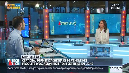 Start-up & Co: Certideal, plateforme d'achat et de vente de produits d'occasion high-tech certifiés - 26/11