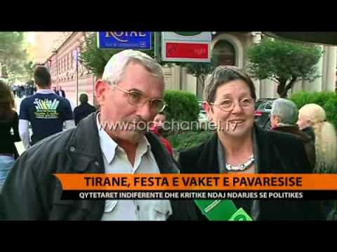 Tiranë, festa e vakët e Pavarësisë - Top Channel Albania - News - Lajme