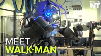 Walk-Man The Robot Is Designed To Replace Humans In Emergency Situations