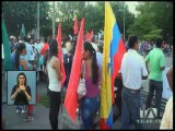 Habitantes de Orellana marchan en contra de la crisis económica