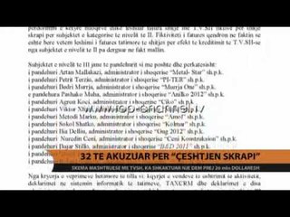 32 të akuzuar për çështjen “Skrapi” - Top Channel Albania - News - Lajme