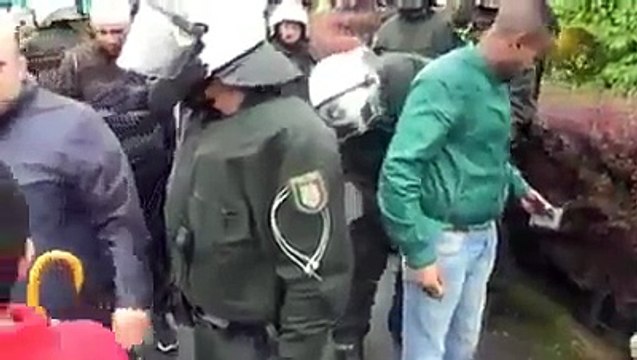 Manifestazione pro ISIS in Germania