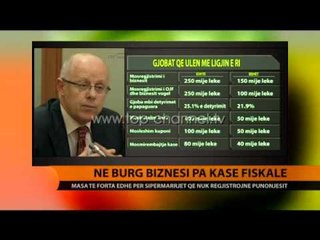Në burg biznesi pa kasë fiskale - Top Channel Albania - News - Lajme