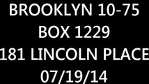 FDNY Radio: Brooklyn 10-75 Box 1229 07/19/14