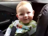 Cute Baby Fighting Sleep