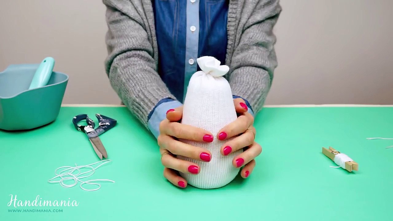Sock Snowman