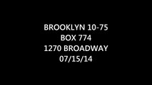 FDNY Radio: Brooklyn 10-75 Box 774 07/15/14