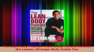 The Lean Body Promise  Burn Away Fat and Release the Leaner Stronger Body Inside You PDF