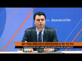 Basha: Demokratët sot më të fortë e më optimistë - Top Channel Albania - News - Lajme
