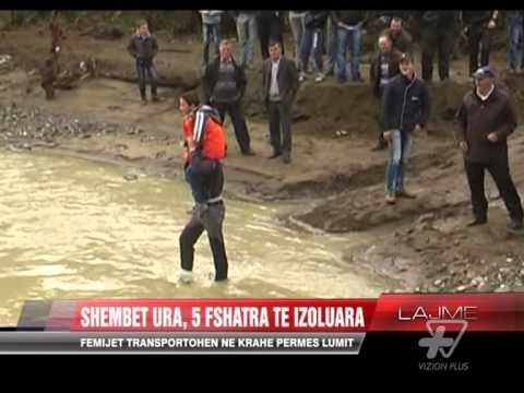 Shembet ura, 5 fshatra të izoluara - News, Lajme - Vizion Plus
