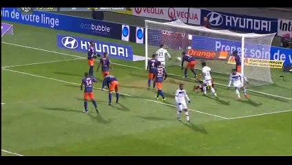 Lyon 1-2 Montpellier - Alexandre Lacazette Goal - 27-11-2015